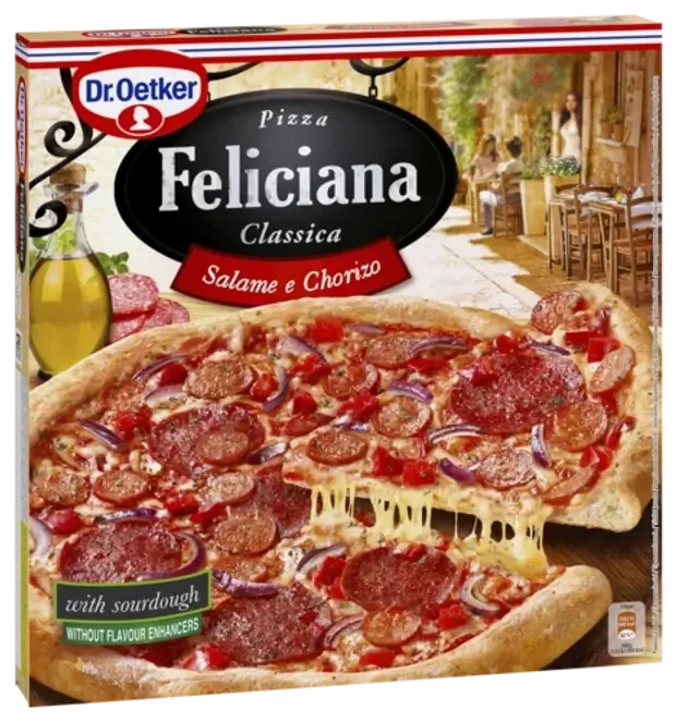 Pizza Feliciana Salame e Chorizo 320 g