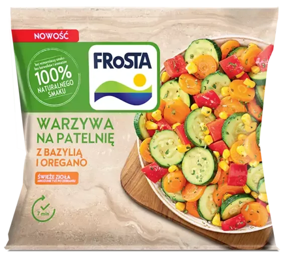 Warzywa na patelnię z bazylią i oregano 400 g