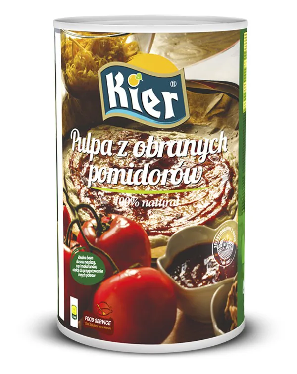 Pulpa z obranych pomidorów 4,05 kg