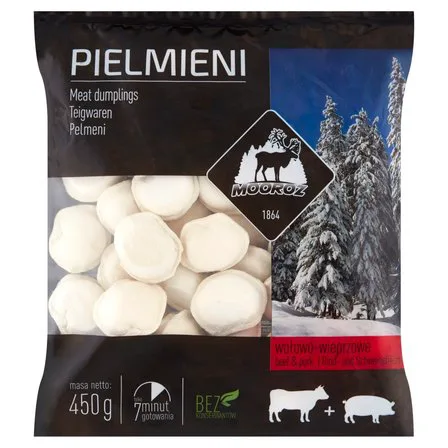 Pielmieni wieprzowo-wołowe 450 g