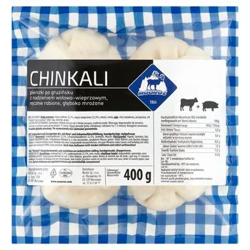 Pierożki chinkali wołowo-wieprzowe 400 g