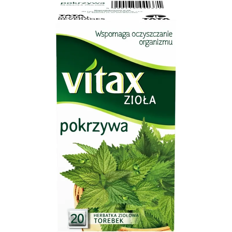 Herbata ziołowa pokrzywa 20 szt.