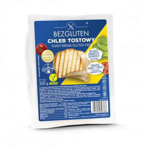 Chleb tostowy bezglutenowy 300 g