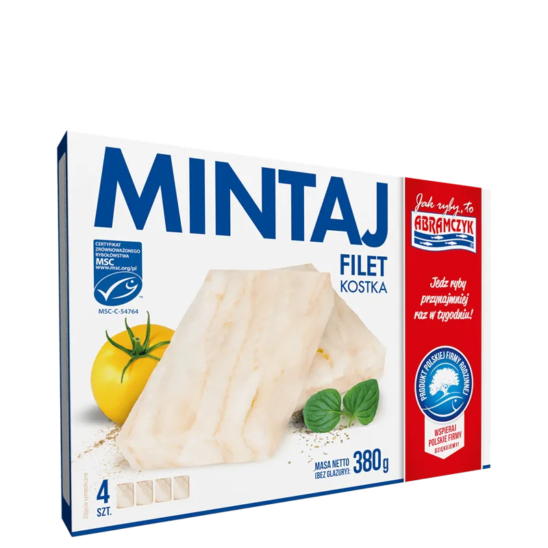 Mintaj kostka z fileta mrożona 400 g
