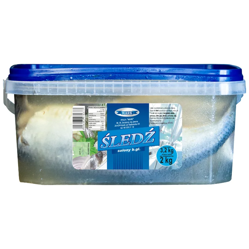 Śledź solony bez głowy 2 kg