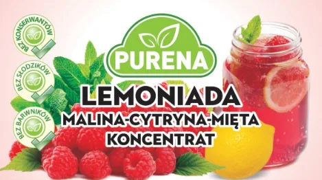 Koncentrat lemoniady malina-cytryna-mięta 6 kg