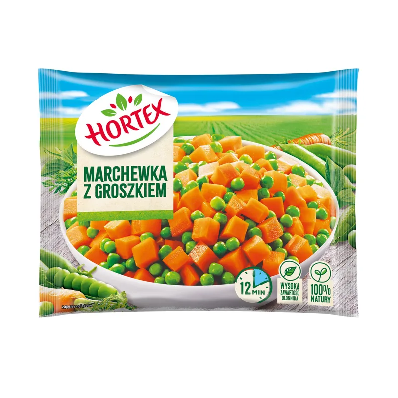 Marchewka z groszkiem 450 g