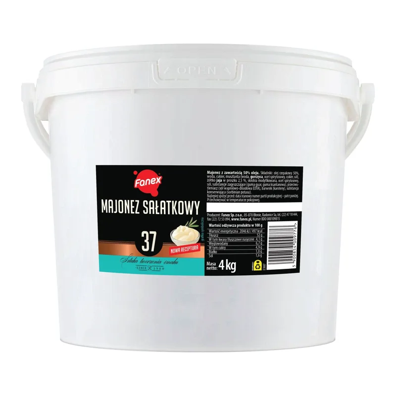 Majonez sałatkowy wyśmienity 4 kg