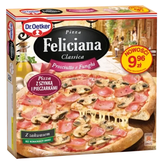 Pizza Feliciana Prosciutto e Funghi 340 g