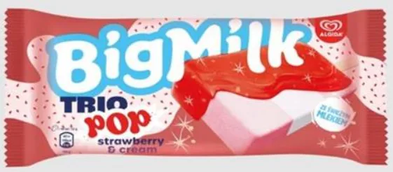 Lody Big Milk Trio Pop 90 ml