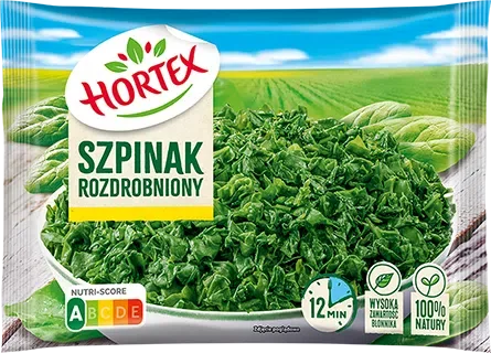 Szpinak rozdrobniony 450 g