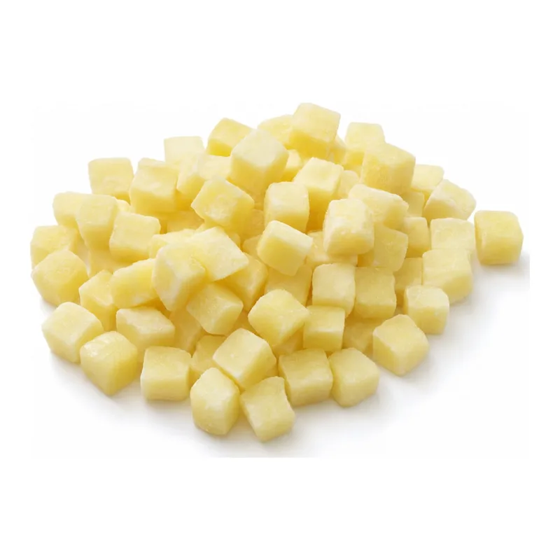 Ziemniak mrożony IQF kostka 10 × 10 mm 10 kg