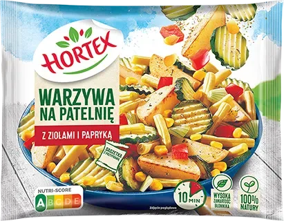 Warzywa na patelnię z ziołami i papryką 450 g