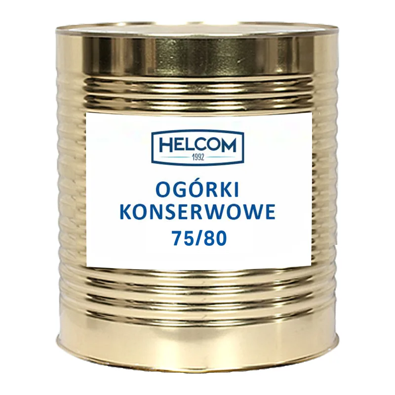 Ogórki konserwowe 75/80 9,7 l (5,6 kg po odsączeniu)