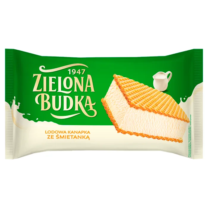 Lody kanapka śmietankowe 160 ml