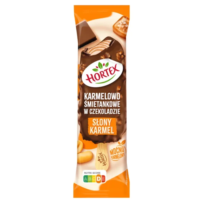 Lody śmietankowe w czekoladzie słony karmel 120 ml