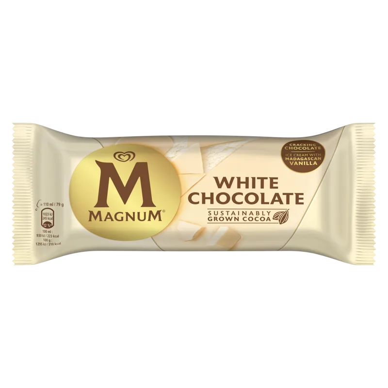 Lody Magnum White chocolate 110 ml