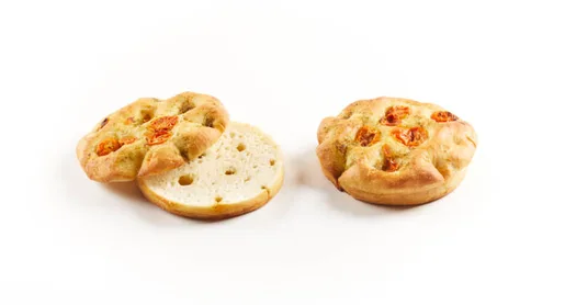 Focaccia z pomidorami i pesto przekrojona 100 g (48 szt.)