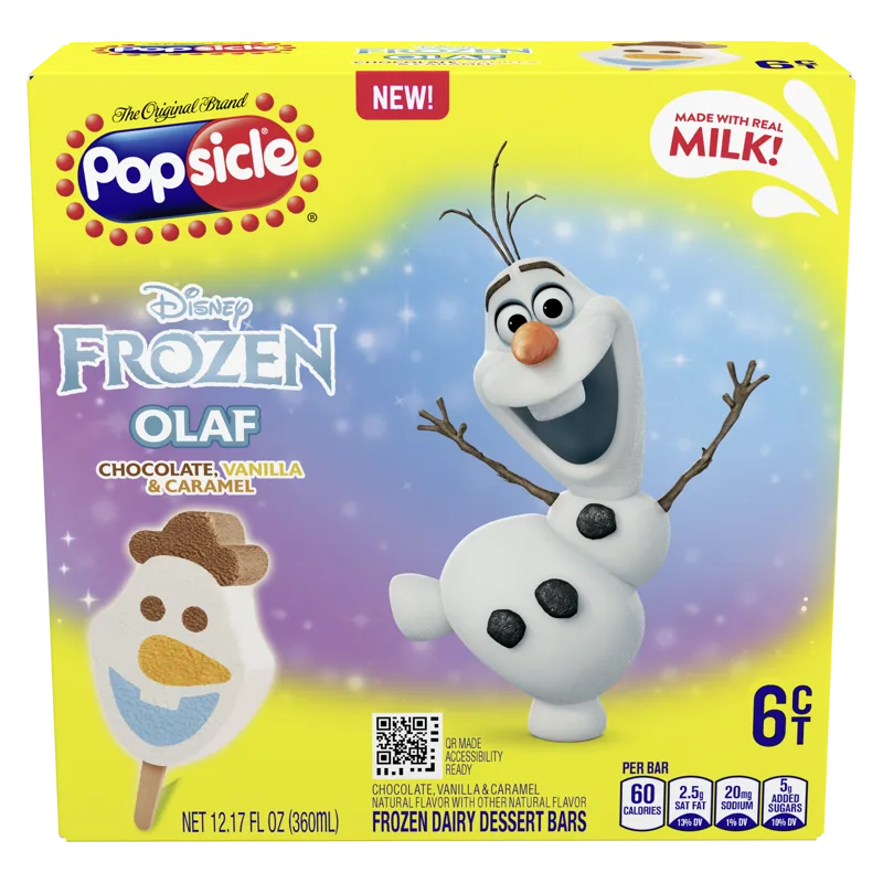 Lody Frozen Olaf 6 × 60 ml