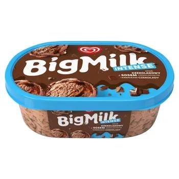 Lody Big Milk Choco Intense 900 ml