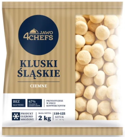 Kluski śląskie ciemne bez glutenu 2 kg
