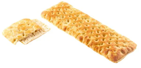 Schiacciata lingua romana chleb pszenny płaski przekrojony 650 g (10 szt.)