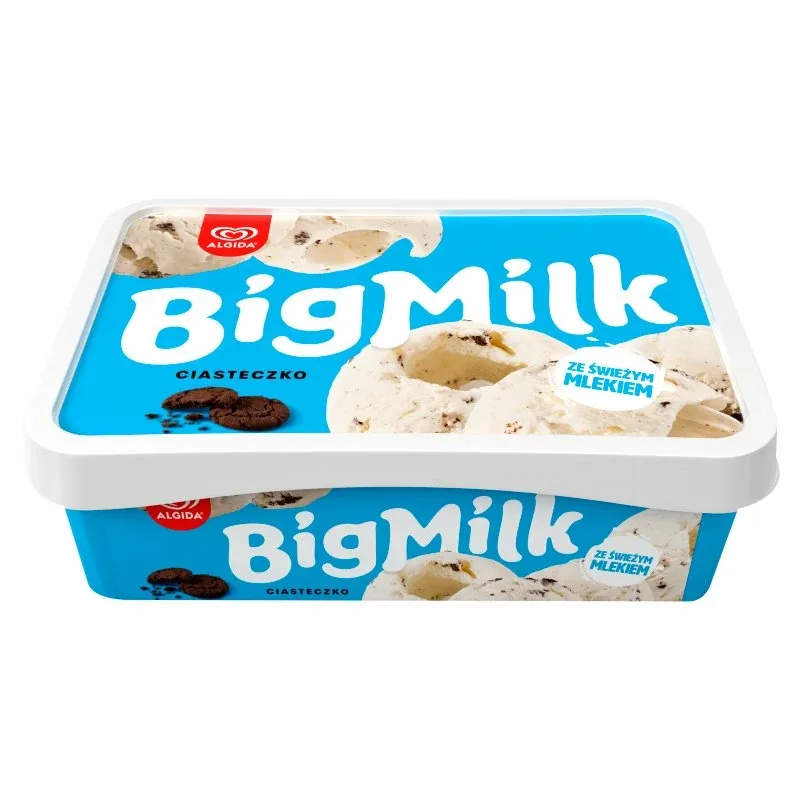 Lody Big Milk ciasteczkowe 900 ml