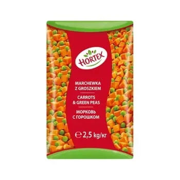 Marchew z groszkiem 2,5 kg