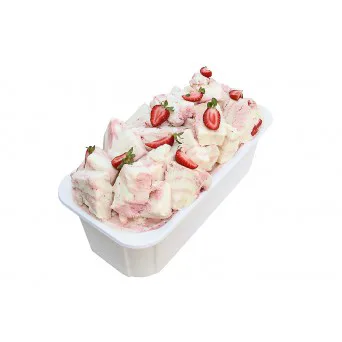Lody truskawkowe w kuwecie 5 l