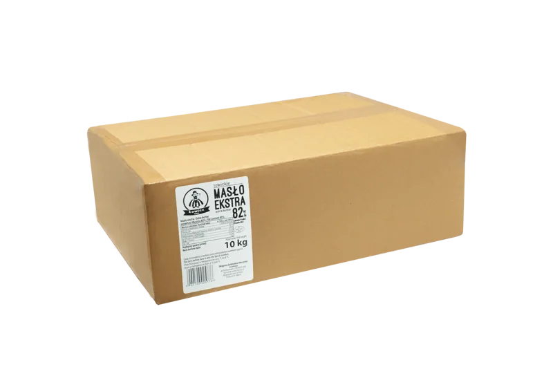 Masło ekstra 82% blok 10 kg