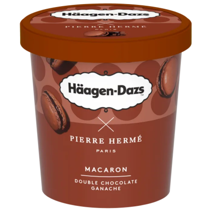 Lody Macaron Double Chocolate Ganache 460 ml
