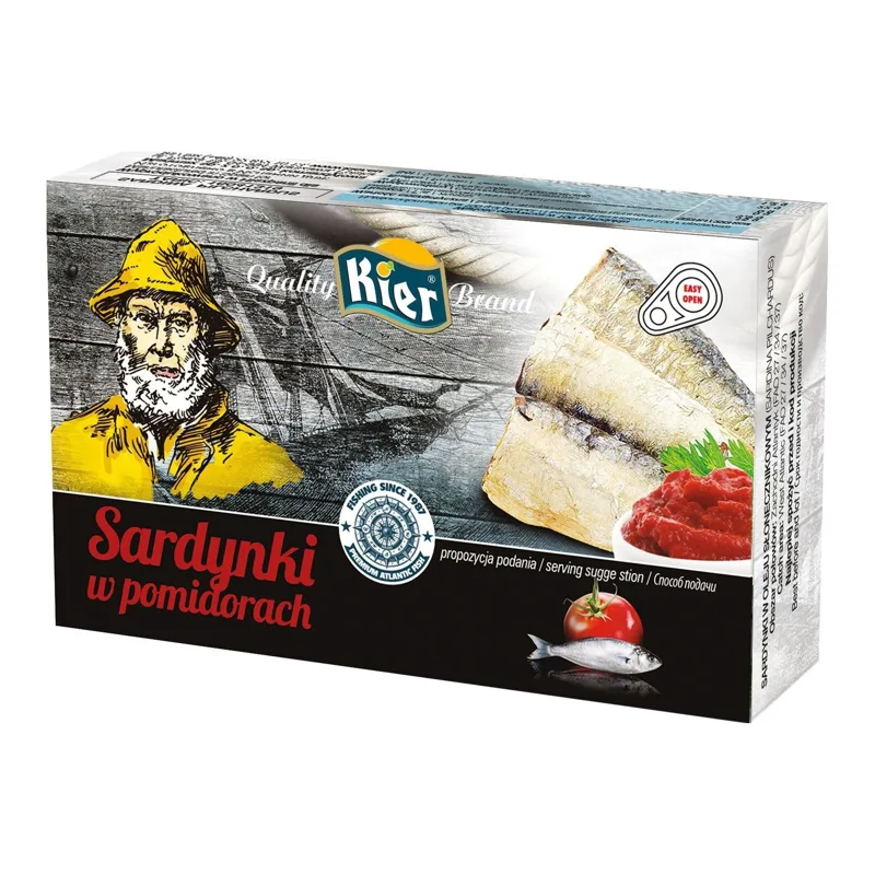Sardynki w pomidorach 120 g