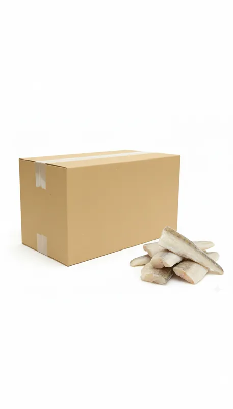 Sandacz filet ze skórą mrożony IQF (500-800 g) 5 kg (4 kg bez glazury)
