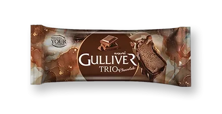 Lody Gulliver Trio czekoladowe 90 ml