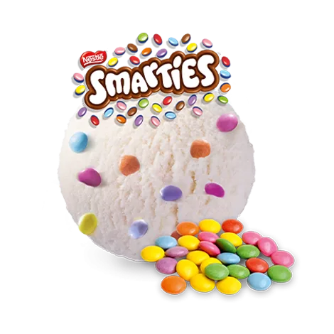Lody w kuwecie Smarties 5 l