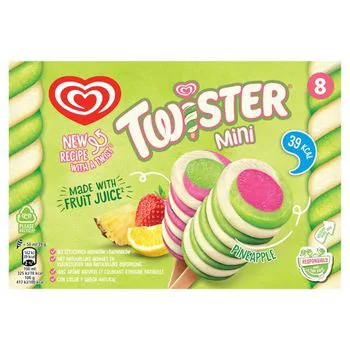 Lody Twister Green Mini 8 × 50 ml