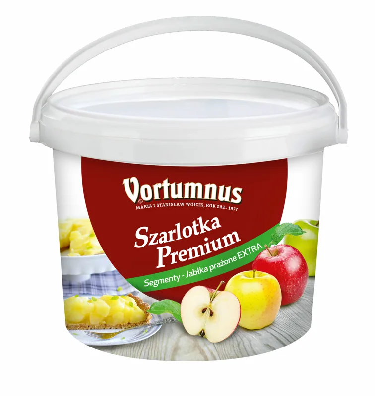 Jabłka na szarlotkę segmenty 1/16 premium 11 kg