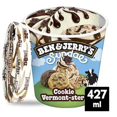 Lody Sundae Cookie Vermont-ster 427 ml