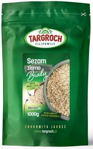 Sezam biały ziarno 1 kg
