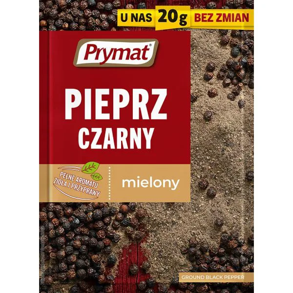 Pieprz czarny mielony 20 g