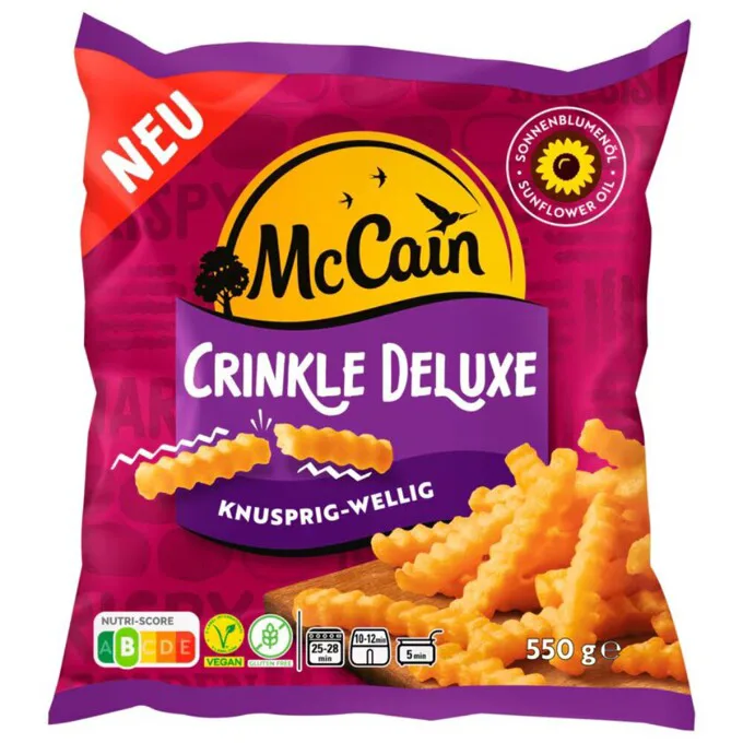 Frytki karbowane Crinkle Deluxe 550 g