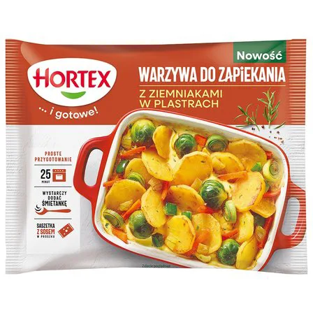 Warzywa do zapiekania z ziemniakami w plastrach 450 g
