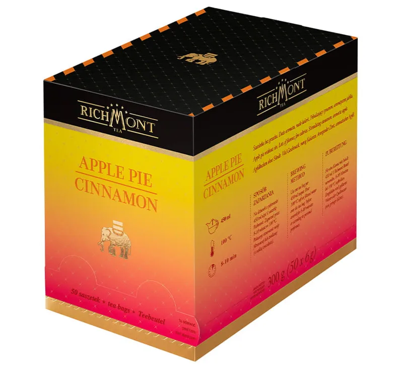 Herbata Apple Pie Cinnamon, 50 szt.