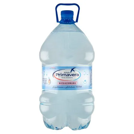 Woda źródlana niegazowana 5 l