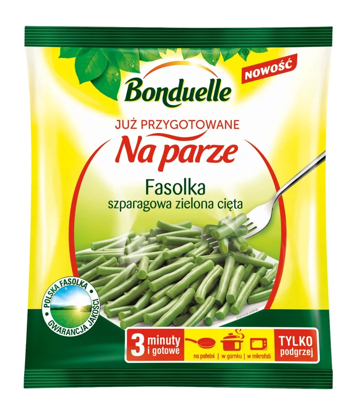 Fasola szparagowa zielona cięta na parze 400 g