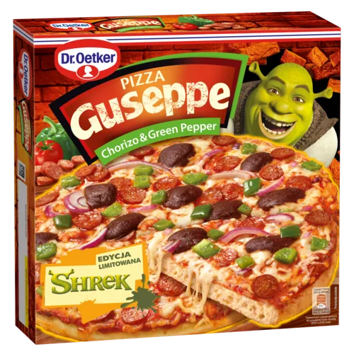 Pizza Guseppe Chorizo & Green Pepper Shrek 423 g