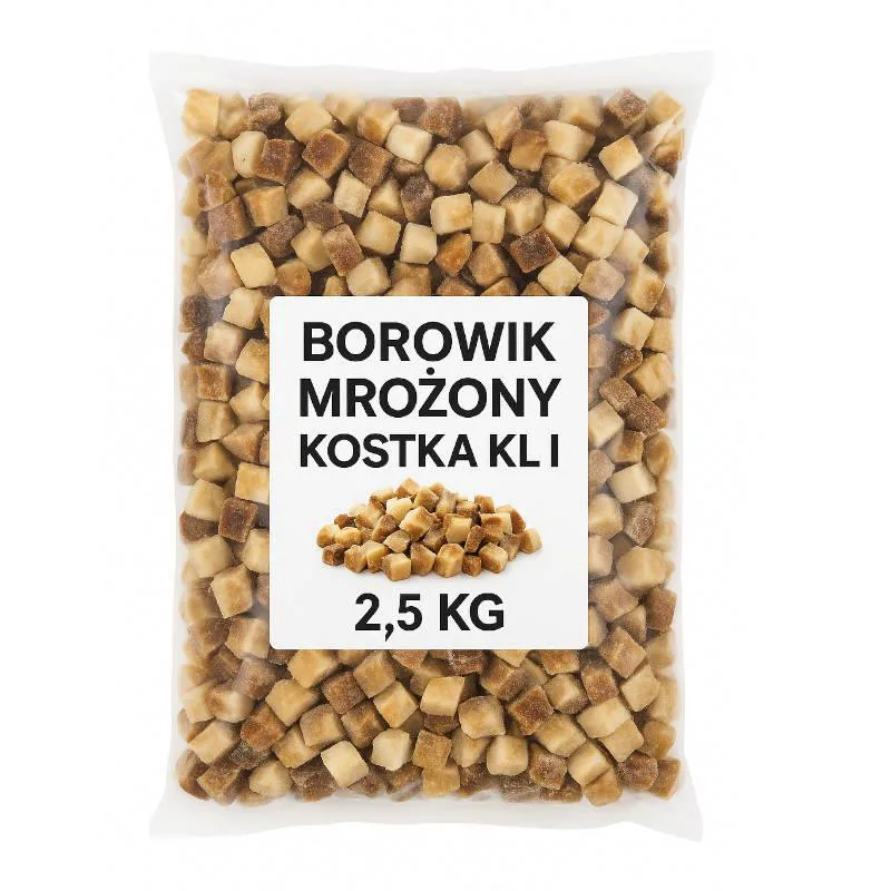 Borowik kostka mrożony 2,5 kg