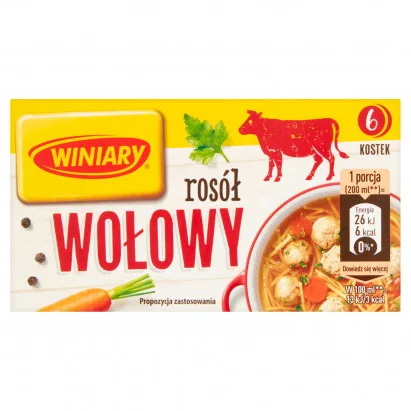 Rosół wołowy w kostkach 60 g