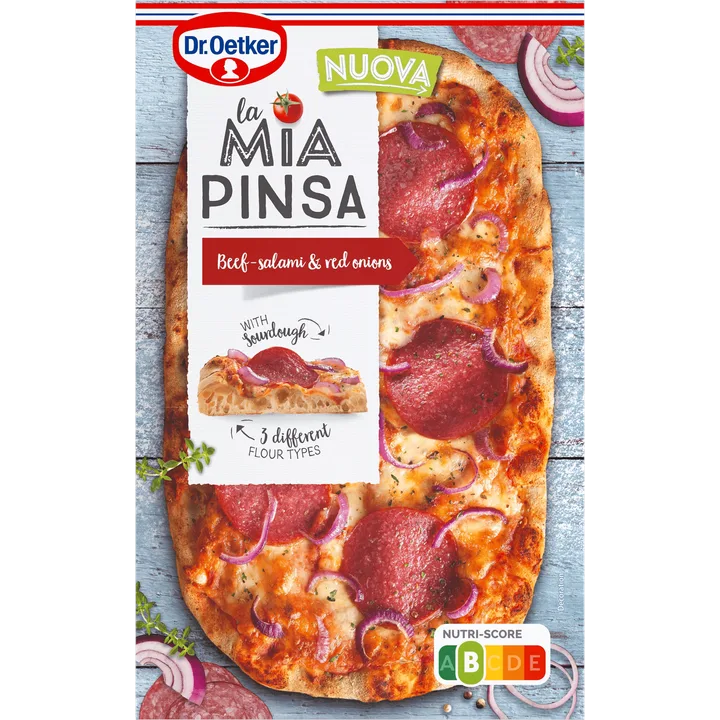 Pinsa La Mia Beef Salame 305 g