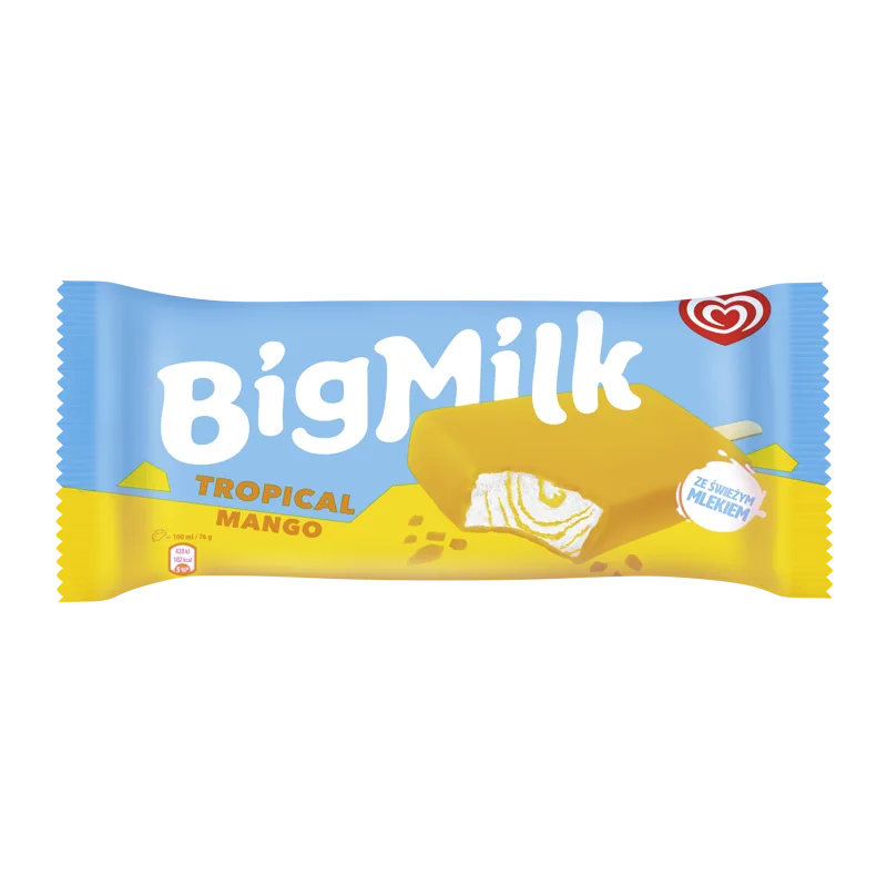 Lody Big Milk Tropical mango 100 ml